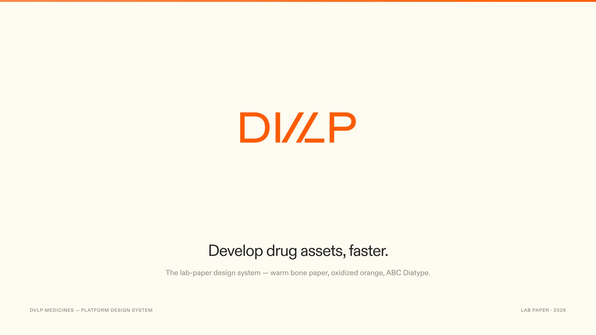 DVLP lab-paper design system cover